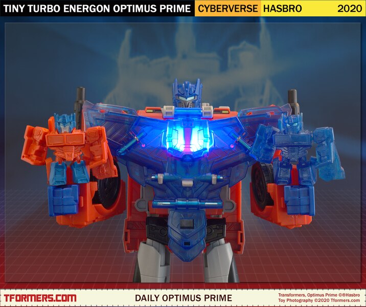 Daily Prime   Tiny Trubo Changer Blue Energon Optimus Prime (1 of 1)